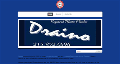 Desktop Screenshot of drainoplumbing.com